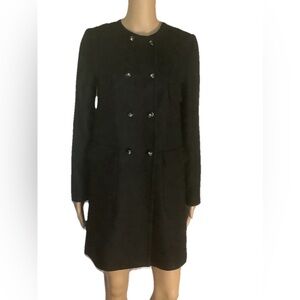 MNG coat women’s wool blended size XS black